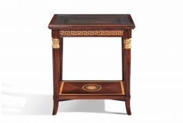 Flower Inlay Side Table